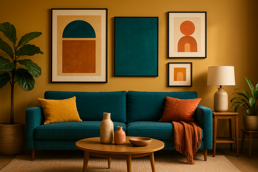 The Best Wall Art for Color-Themed Rooms