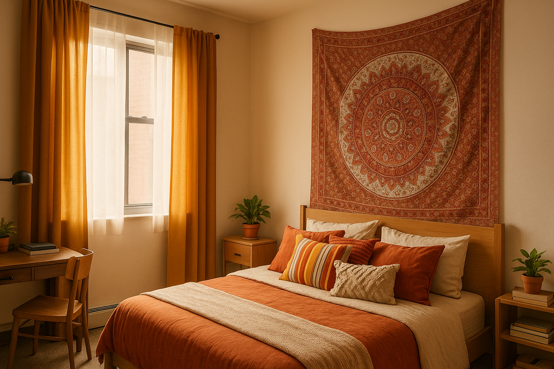 Dorm Room Decor on a Color Budget