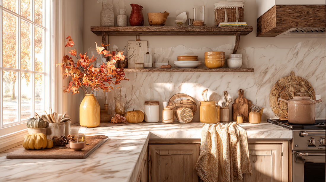 Warm Kitchen Palettes for Fall Baking Days