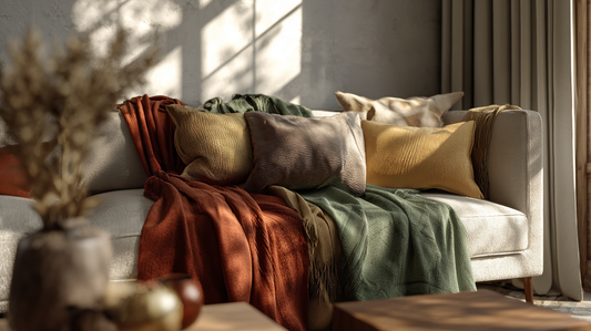 The Best Throw Blankets for a Seasonal Color Update
