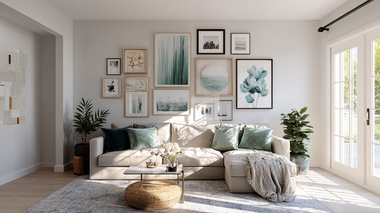 How to Pick Art That Matches Your Color Story