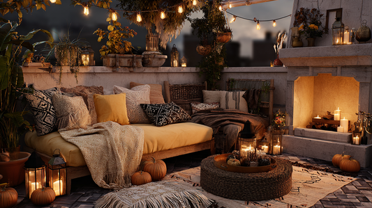 Autumn Patio Styling for Crisp Evenings