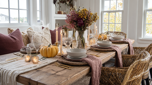Cozy Dining Room Transitions for Early Fall