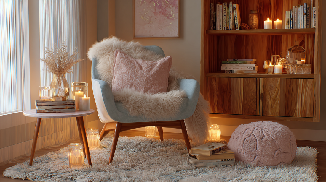 Decorating a Reading Nook with Color and Calm